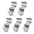 thumbnail image 4 of 5 ganchos resistentes para colgar decoraciones de revestimiento para exteriores. Cabeza curva, 4 of 9