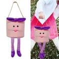 thumbnail image 3 of Bolsa grande De Pascua Yuyangstore Cesta De huevos De Pascua con cubos De conejo, 3 of 7
