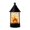 B, variant on Halloween Lanterns Decoration Retro Hanging Lamp Graveyard Flameless Candle Holder with Transparent Glass Day of The Dead Lantern Gift for Home Halloween Party Supplies C