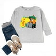 thumbnail image 5 of Leo the Truck Lifty Name Distressed - Toddler Long Sleeve Graphic Tee, 5 of 12