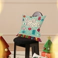 thumbnail image 6 of Guozer Christmas Trees Snowflake Throw Pillow Cover 1PCS 18 x 18 Inch Winter Holiday Cushion Case Decoration for Sofa Couch, 6 of 6