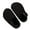 Black, variant on Krdevn Toddler Barefoot Water Shoes, Soft Sole Non- Shoes with Strap Design, for Everyday, Outdoor, Beach & Swimming Activities,15-18Months