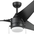 thumbnail image 2 of Prominence Home Teo 56 Inch Outdoor LED Ceiling Fan With Light, Matte Black, 2 of 8
