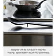 thumbnail image 2 of Yamazaki Home Floating Cooking Spoon, Black, Silicone, Dishwasher Safe, Floating Design, No Assembly, 2 of 7