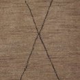 thumbnail image 5 of Rugsotic Carpets Hand Knotted Wool Area Rug 6'7''x9'10'' Light Brown Geometric Rectangle Indoor Rug for Living Room, Bedroom Antimicrobial L00645, 5 of 10