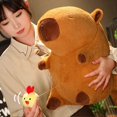 thumbnail image 4 of 30cm/40cm Cute Capybara Plush Toy Stuffed Pillow Soft Comfortable Plush Toy for Kids Birthday Christmas Gifts, 4 of 5