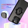 thumbnail image 2 of for iPhone 14 Pro Max Case Plating Magnetic Crystal [ Support for Magsafe ] Luxury Case Camera Protector Shockproof Protective Edge Cover Screen Protector Girls Women Phone Case -Black, 2 of 12