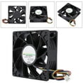 thumbnail image 2 of Ventilador de refrigeración, SHLF1212FHE-06 DC12V 1.5A 12CM DV Ventilador de refrigeración Control de temperatura Ventilador de refrigeración construido para durar, 2 of 10