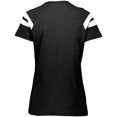 thumbnail image 2 of Holloway Sportswear L Womens TRIBUTE TEE Black/White 229368, 2 of 4