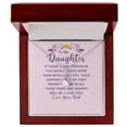 thumbnail image 4 of To My Daughter If There is One Person in This World Alluring Ribbon Necklace Message Card, 4 of 20