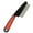 black-Large, variant on Nvzi -b 2-piece pet comb, narrow comb, dog, cat, beard, mouth hair, dense teeth, small face comb, cleaning comb, flea comb, row comb (white)