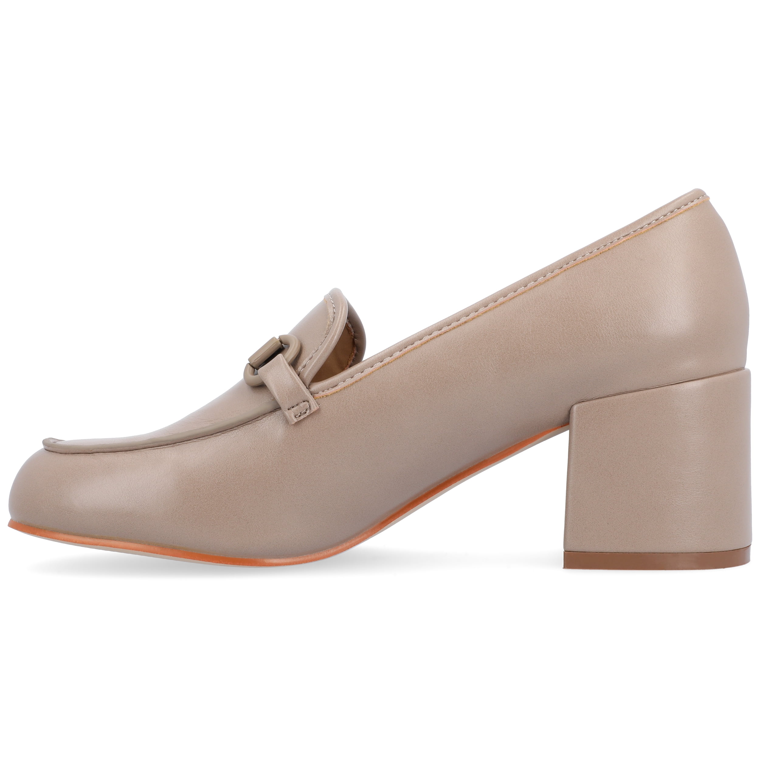 Journee Womens Nysaa Low Heel Square Toe Pumps