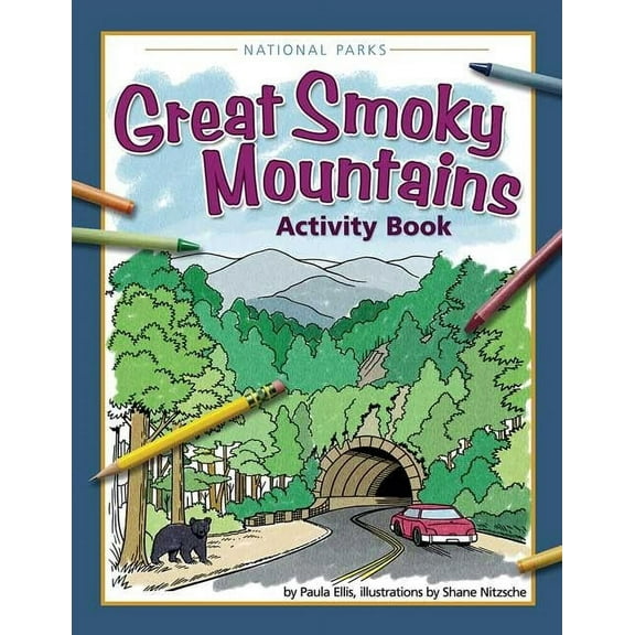 Color and Learn Great Smoky Mountains Activity Book, (Paperback)