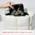 thumbnail image 6 of Starry Animals Velvet Portable Storage Box with Removable Compartment: Display Case, Jewelry Box, and Jewelry Stand - Gift, 6 of 7