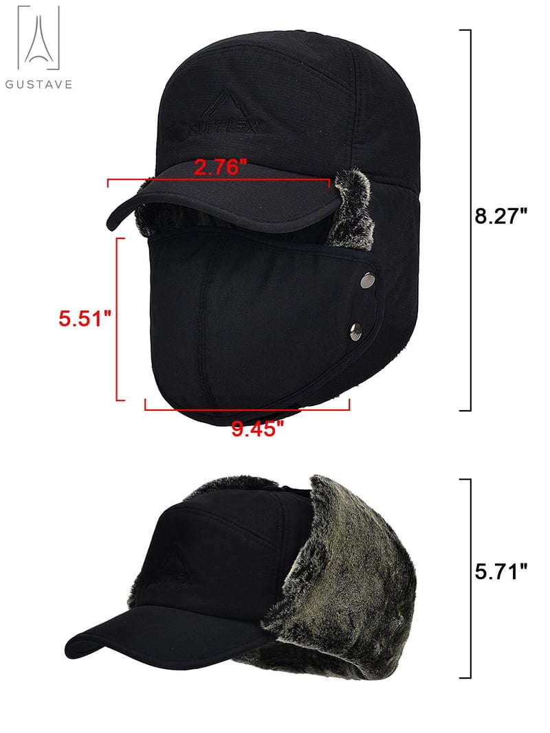 Gustave Men Women Trapper Hat Warm Windproof Trooper Hat  display picture 1