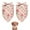 Strawberry Princess Pattern, variant on Dog Bandana 2 Pack,Strawberry Princess Pattern Bandanas for Dogs,Cat Bandana,Small/ Large Dog Bandana 2 Size,Dog Bandanas