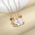 thumbnail image 5 of 2Pieces Elegant Cats Necklaces Couples Necklace Adjustable Chain Necklace Cats Pendant Necklaces Suitable for Friendship, 5 of 8