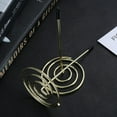 thumbnail image 3 of LOLIPPYY 3 Pcs Porte-Factures en Métal Doré pour Fournitures de Bureau Adultes, 3 of 7