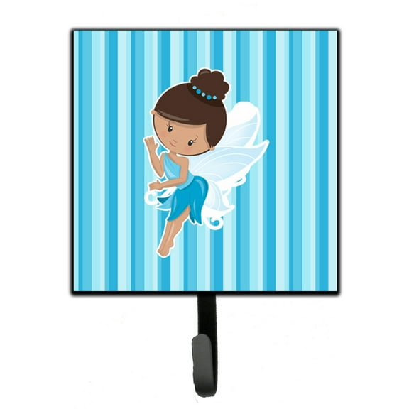 Carolines Treasures BB6910SH4 Fairy Blue Stripes Leash or Key Holder Single Hook multicolor