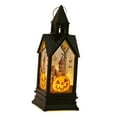 thumbnail image 2 of Lumière de Bougie Led Halloween Décorative Rétro Lampe de Table Accessoires Citrouille Halloween, 2 of 9