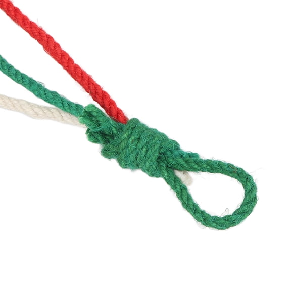 Juguete de bola para gato BuyWeekMX Sisal colgante