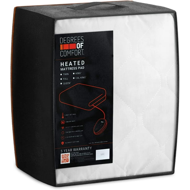 Degrees Of Comfort Dual Control Heated Mattress Pad