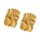 thumbnail image 3 of Pendientes geométricos dorados, pendientes estéticos de moda, joyería para bailes de graduación, citas, cumpleaños, festivales de compromiso, 3 of 8