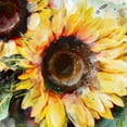 thumbnail image 4 of Sunflower Trio by Studio Arts Canvas Art, 4 of 4