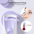 thumbnail image 4 of TOUCHBeauty Heated Eyelash Curlers with Silicone Pad, Eyelash Curlers Electric Natural Curling 24 Hours Long Lasting TB-2003P(Purples), 4 of 7