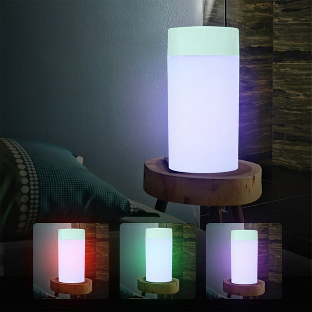 Dvkptbk Mist Humidifier Tower Humidifier Usb Home Bedroom Humidifier Office Car Seven Color Ambient Light Hydration Meter Home Essentials