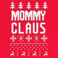 thumbnail image 3 of Tee Hunt Mommy Claus T-Shirt Funny Ugly Sweater Santa Christmas Xmas, Brown, X-Large, 3 of 5
