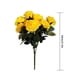 thumbnail image 2 of Ramo de flores de rosas artificiales Simulación de rosas Oficina en casa Decoración floral Ramo de flores falsas de boda, Amarillo AweSitey HA7032-06B, 2 of 4