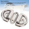 thumbnail image 4 of Double D Type Tie Down Connector, Strong Load Bearing Stylish Look Boat D Type Connector  for Deck, 4 of 7