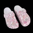thumbnail image 3 of 2 Pares De Zuecos De Chef Con Estampado De Flores Para Mujer, Zapatos De Trabajo Antideslizantes Para Enfermería Sunnimix zapatillas de lactancia mujer, 3 of 8