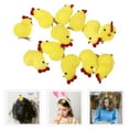 thumbnail image 4 of 24 PCS Encantadora Pascua Pin Pin Polluelos Diseñado Play Clip Pein Barrettes (Amarillo), 4 of 8