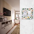 thumbnail image 5 of Yayeee Rocker Switch Wall Plate 1-Gang 4.6"x2.9" Home Decorative Outlet Cover, Retro Colorful Flowers, 5 of 6