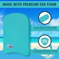 Sunlite Sports EVA Foam Swimming Kickboard, WaterResistant Training