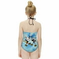 thumbnail image 4 of Cuphead Mugman Children's One-piece Swimwear Halterneck Swimsuit Summer Beach Girl's Bathing Suits Breathable Beachwear, 4 of 7