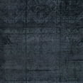 thumbnail image 1 of Ahgly Company Machine Washable Indoor Square Abstract Dark Slate Gray Green Area Rugs, 8' Square, 1 of 7