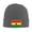 Deep Heather, variant on Ghanaians-Flag Winter Beanie Hats for Men Women Warm Cozy Knitted Cuffed Skull Cap Navy Blue
