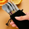 thumbnail image 5 of Cheers US Reusable Stainless Steel Drinking Straws with Filter Spoons Bombillas Yerba Mate Straw, Drinking Stirring Removable Silicone Spoon Head Filter Stainless Steel Straws, 5 of 7