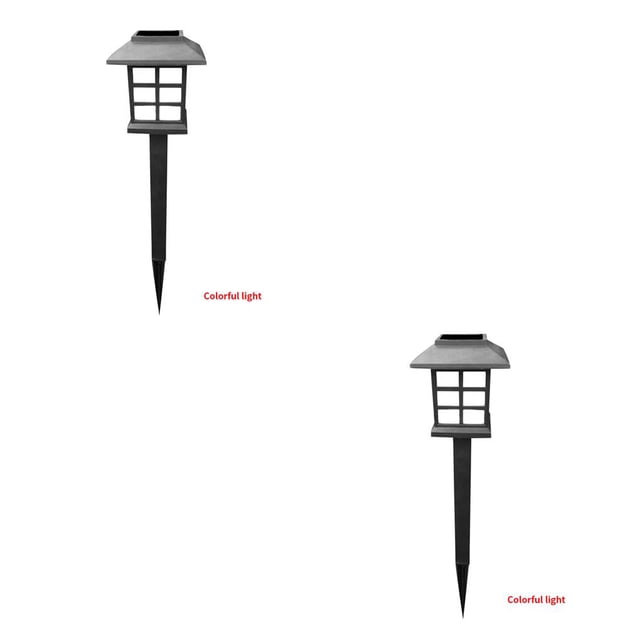 Yuarrent 2/4/6/8 Uds. Lámpara de tierra lámpara de jardín cuadrada de energía Solar luz de noche LED para exteriores para pasarela de camino, luz Type1 NO1 Yuarrent CBP167423