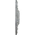 thumbnail image 4 of 32 3/8"OD x 3 1/2"P Tristan Ceiling Medallion (Fits Canopies up to 6 1/4"), Hand-Painted Ultra Pure White Crackle, 4 of 6