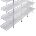 thumbnail image 4 of 5-Tier Bookcase Home Office Open Bookshelf,Vintage Industrial 5 Tiers Large Open Shelves and Metal Frame,Tall Display Bookshelf Freestanding Storage Bookshelf for Living Room Bedroom Office,White, 4 of 23