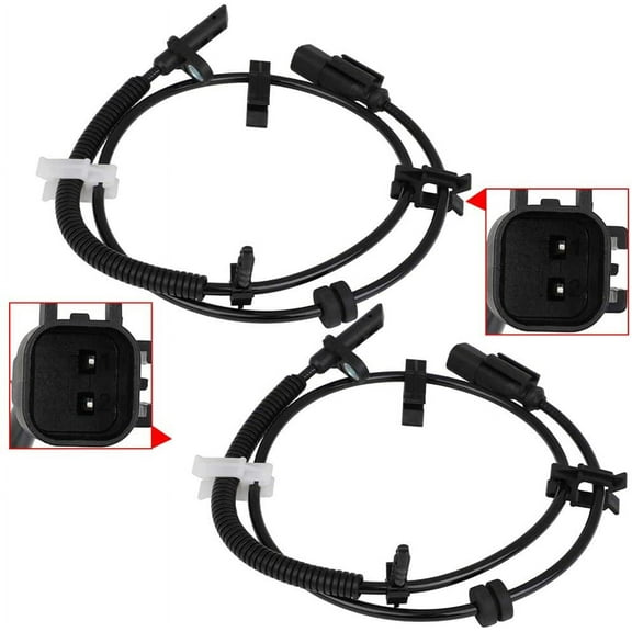 SCITOO 2PCS Rear&Left&Right ABS Wheel Speed Sensor ALS1754 Fit for 2009-2016 for Chevrolet Traverse 2007-2016 for GMC Acadia