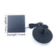 thumbnail image 4 of Bomba de agua solar Birdbath Square Estanque pequeño Jardín Decoración Water-height 70cm DC30 Carevas Bomba al aire libre, 4 of 6