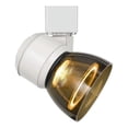 thumbnail image 2 of Cal Lighting HT-888-LED Plastic & Metal Track Fixture in White/Smoked Glass Gray, 2 of 3