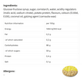 thumbnail image 3 of Bubs Banana Ovals Vegan Gummy Candy, 1 Pound Bag, 3 of 5