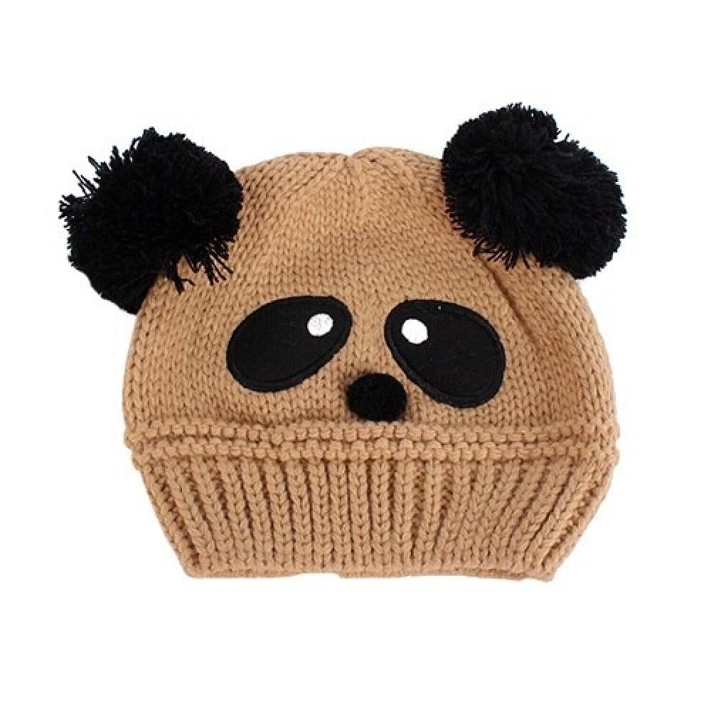 Hyperion Warm Toddlers Baby Kids Cartoon Panda Ball Knited Crochet Beanie Cap Winter Hat Walmart Com Walmart Com