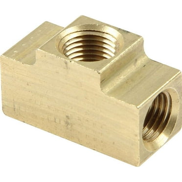 Allstar Performance ALL50137 3/8-24 to 1/8" NPT Inverted Flare Tee